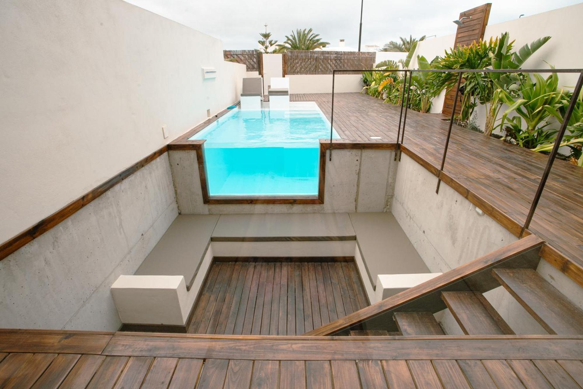 Casa Ouira Chalet Con Piscina Privada Y Vistas Corralejo Exterior foto